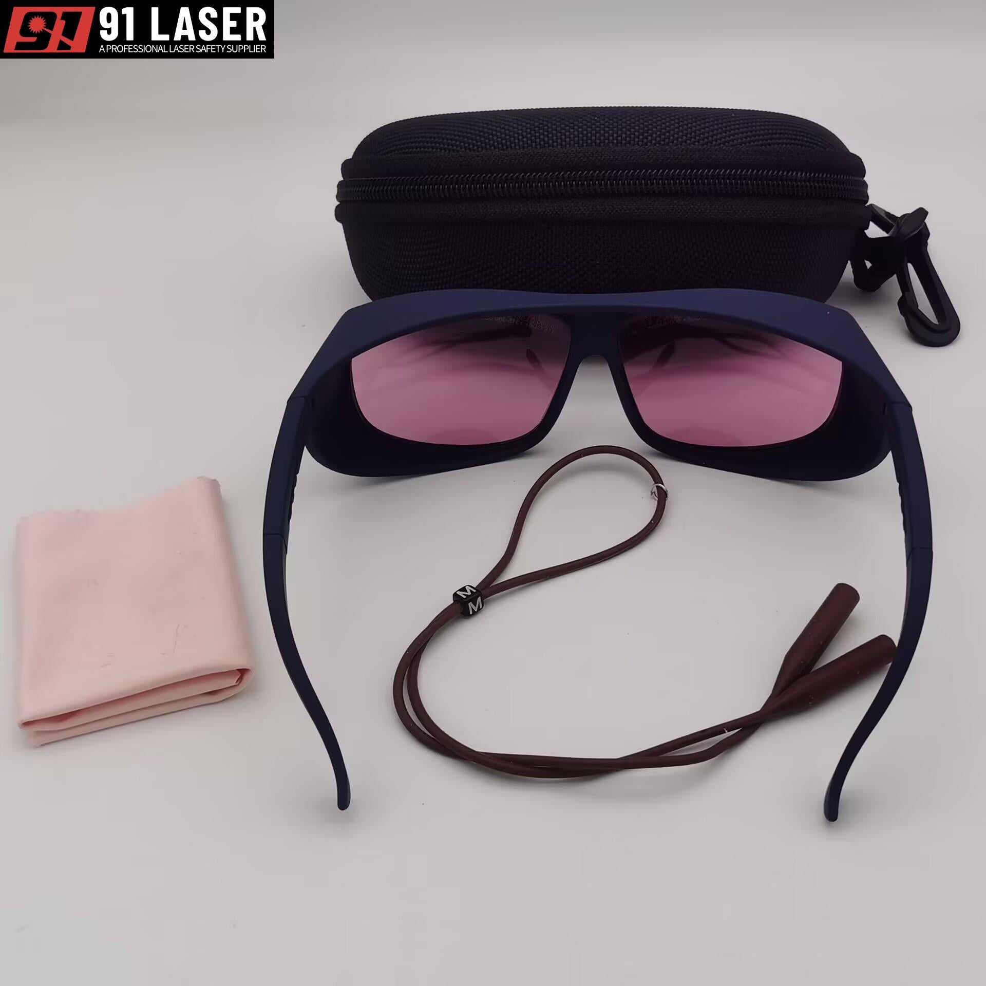 LSG-11-D5-11B Laser Safety Glasses With OD5+ For Alexandrite laser and OD7+ For Diode 808nm 810nm