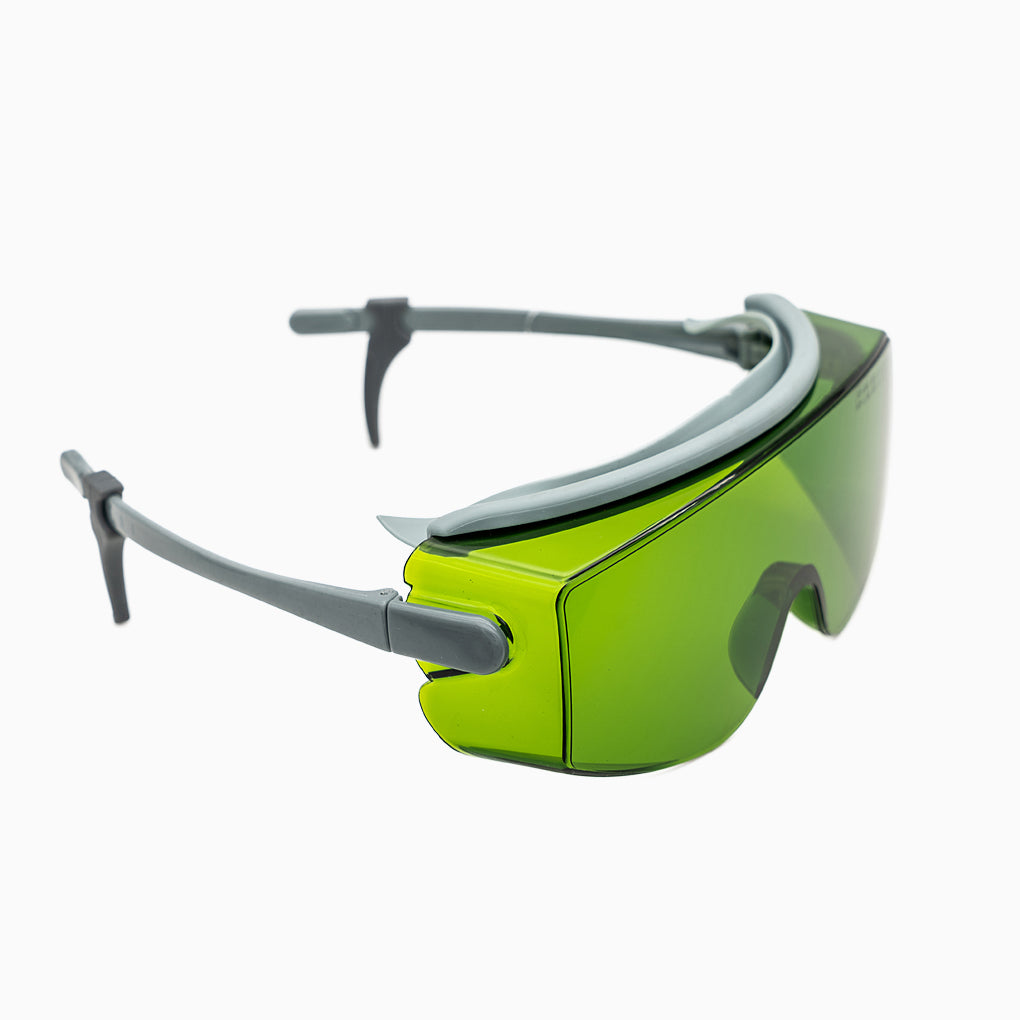 LSG-5B-8L 190-450 and 750-1100nm OD 7+CE Laser Safety Glasses with Black Case and Cleaning Cloth