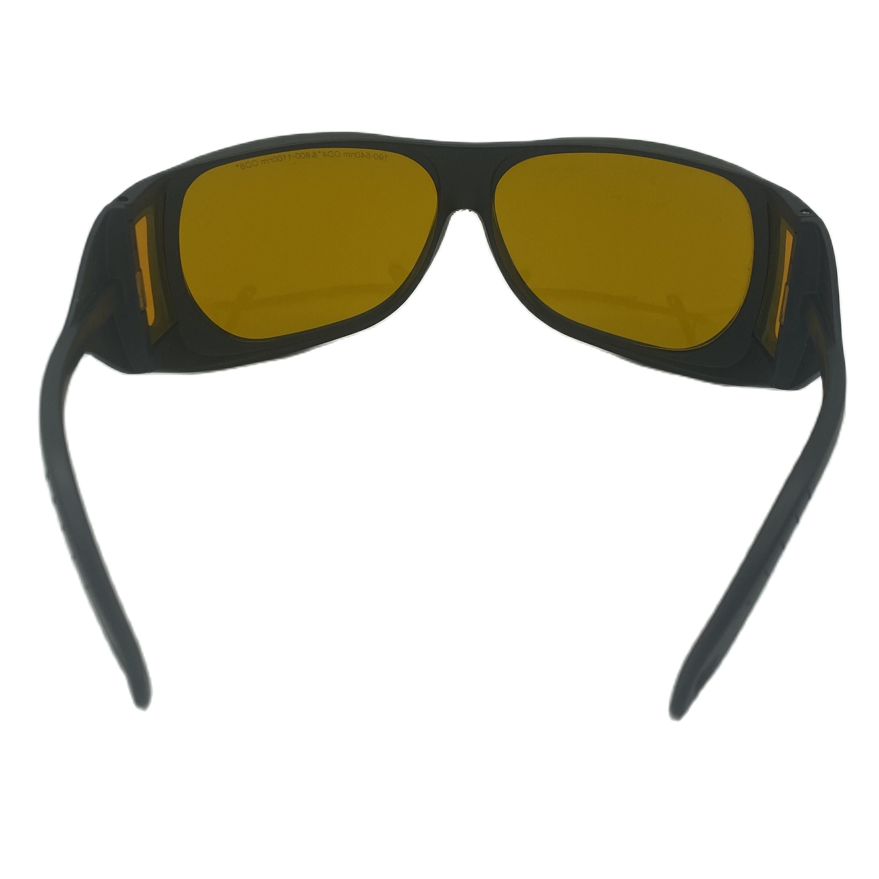 LSG-1A-6, 190-534nm O.D 4+ & 800-1100nm O.D 8+ Laser Safety Glasses For 532nm and 1064nm Lasers