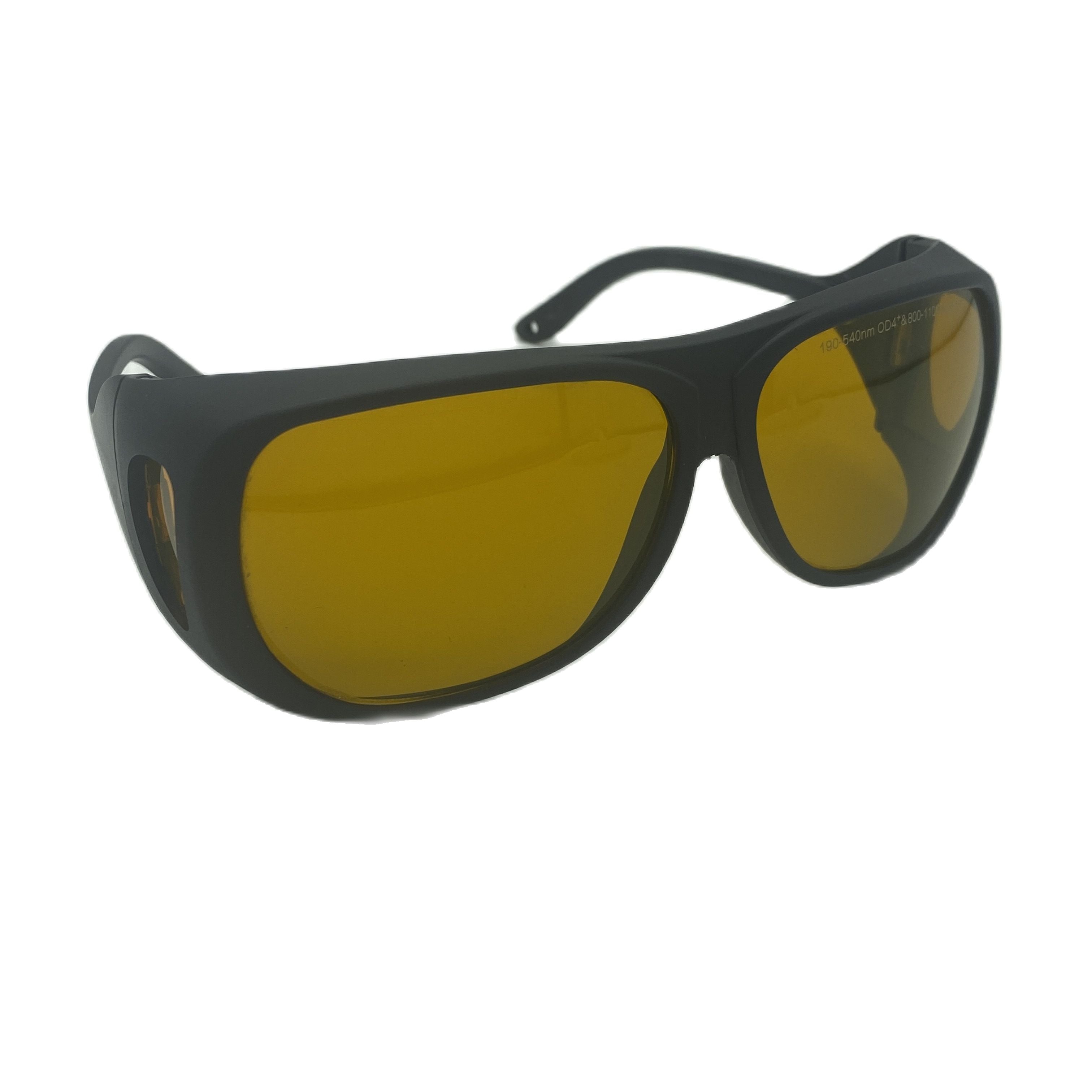 LSG-1A-6, 190-534nm O.D 4+ & 800-1100nm O.D 8+ Laser Safety Glasses For 532nm and 1064nm Lasers