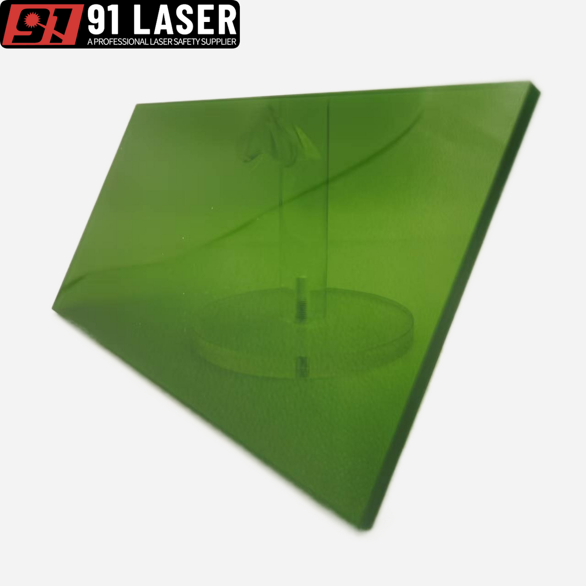 W9D8 190-450nm and 900-1800nm OD8+ CE Laser Safety Plates 300mm*300mm, thickness 5mm