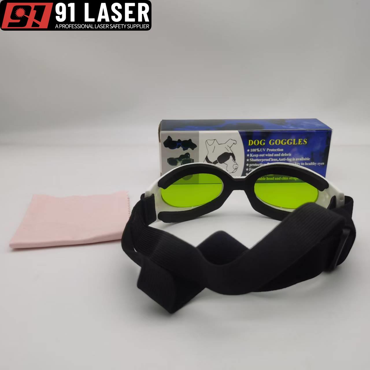 Pets Laser Safety Goggles For 800-1100nm OD7+ With elastic band