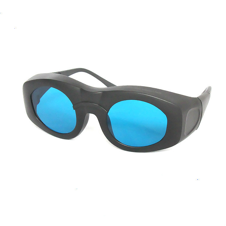 LSG-14 Laser Safety Glasses For Wide range wavelengths 600-1100nm O.D 6+ VLT 50% With Eyeglasses Box and Lens Cloth