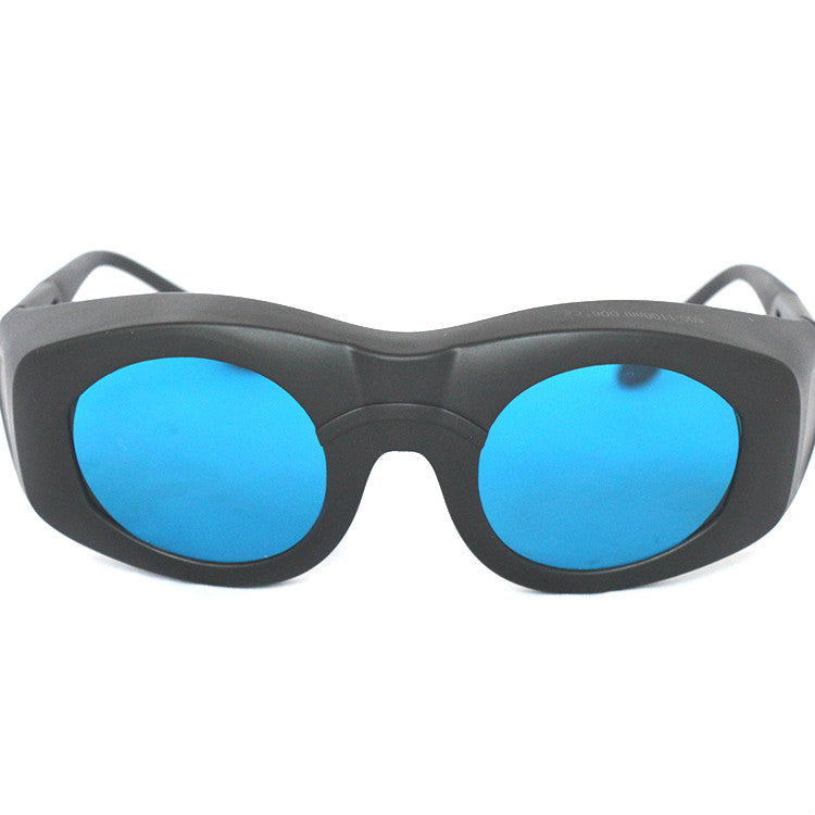 LSG-14 Laser Safety Glasses For Wide range wavelengths 600-1100nm O.D 6+ VLT 50% With Eyeglasses Box and Lens Cloth