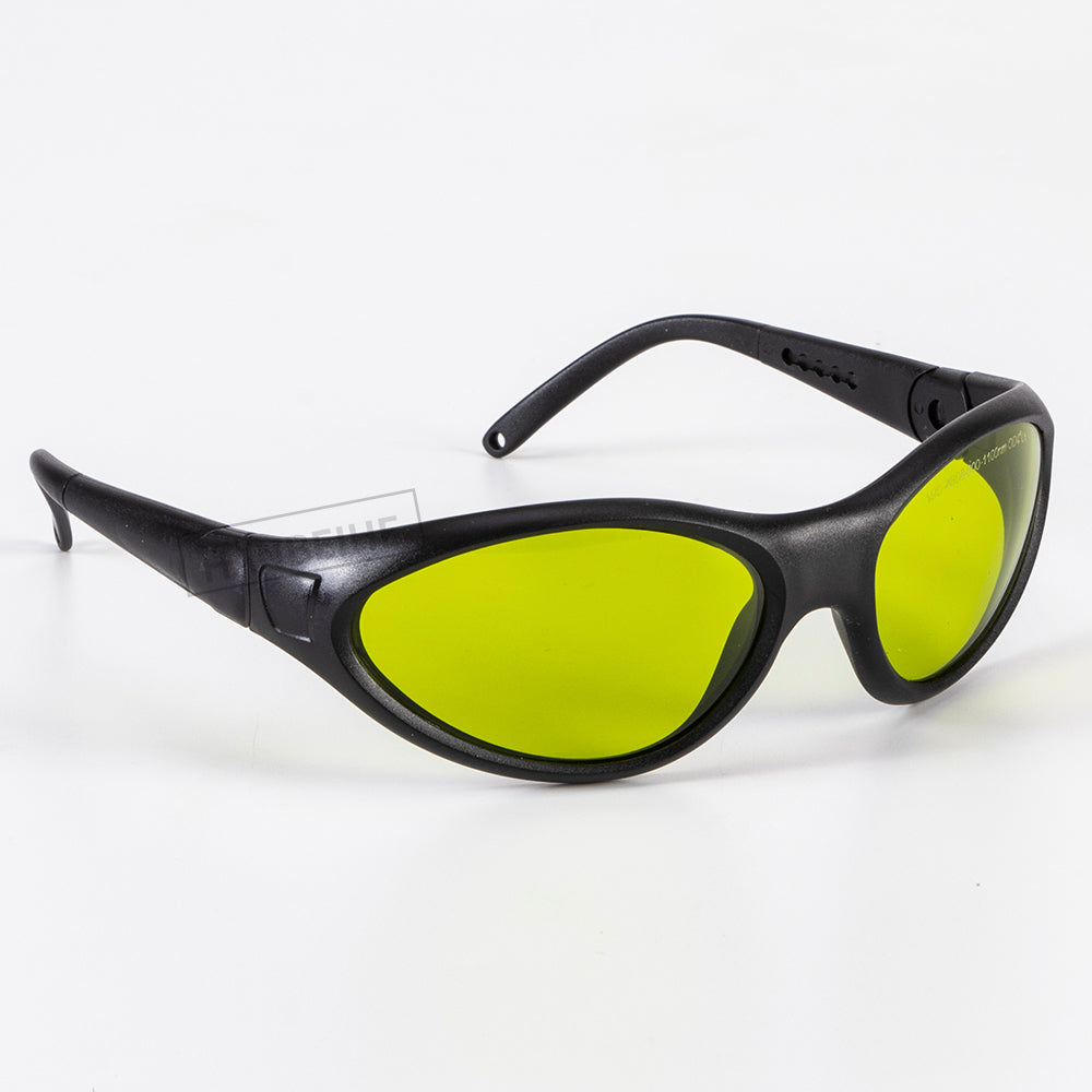 LSG-5b-12-O.D 4 ,190-450 & 800-1100nm O.D 4+ Laser Safety Goggles with sport style full frame # 12