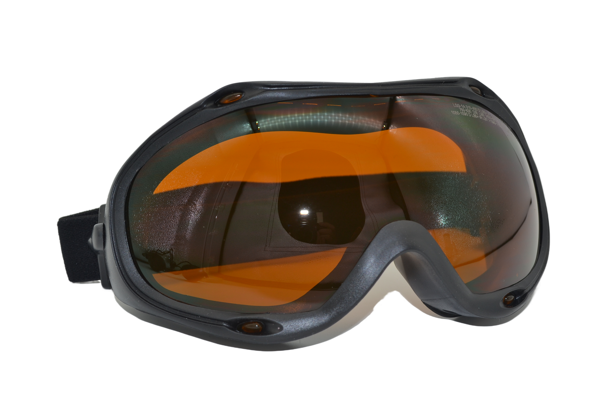 LB7 OD 8+ Handheld Laser Safety Goggles CE Certified, Large Frame, Polycarbonate and Optical absorbents