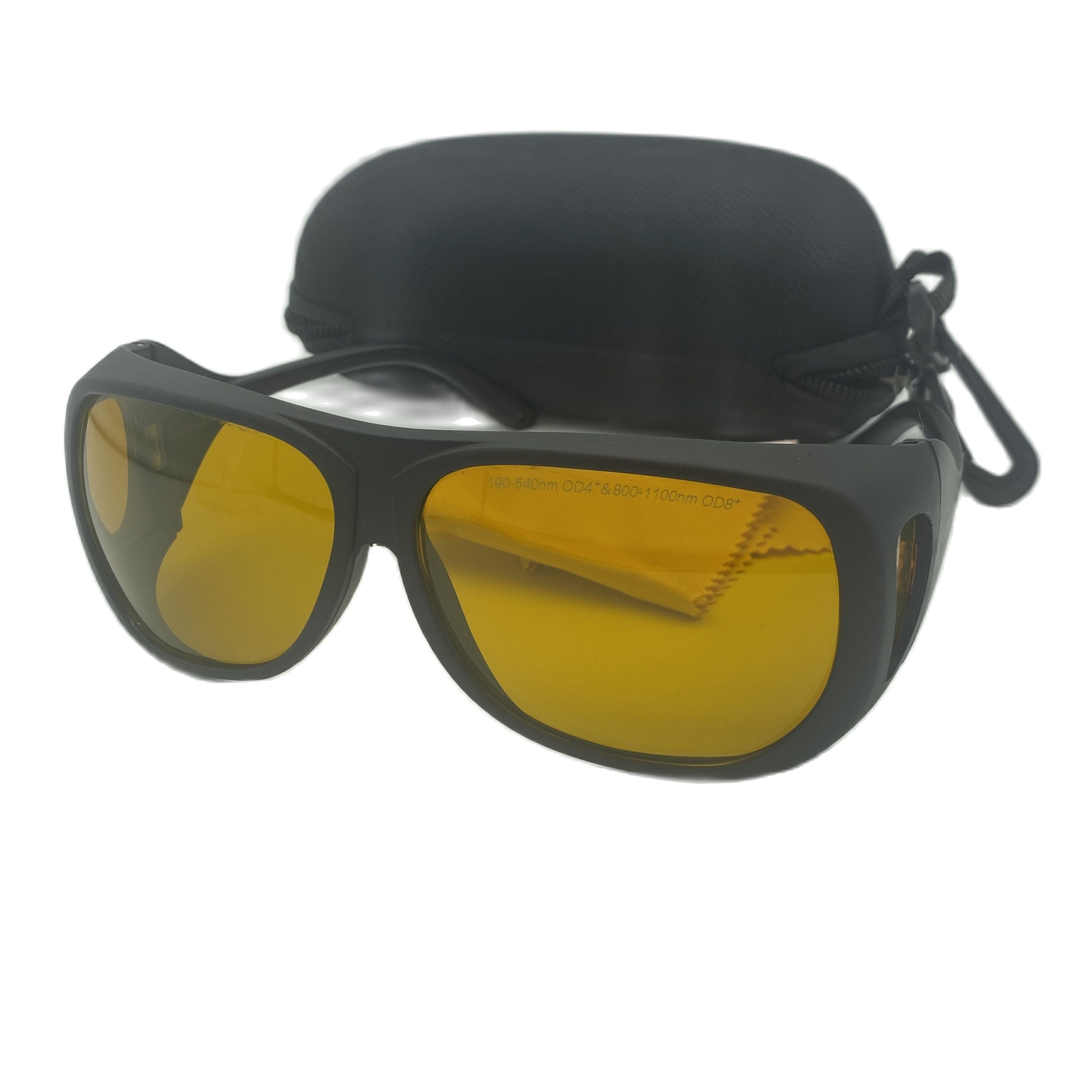 LSG-1B-6, 190-534nm O.D 4+ & 800-1100nm O.D 8+ Laser Safety Glasses For 532nm and 1064nm Lasers